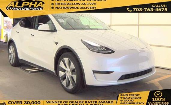 TESLA MODEL Y 2021 5YJYGDEDXMF174991 image TESLA MODEL Y 2021 5YJYGDEDXMF174991 image